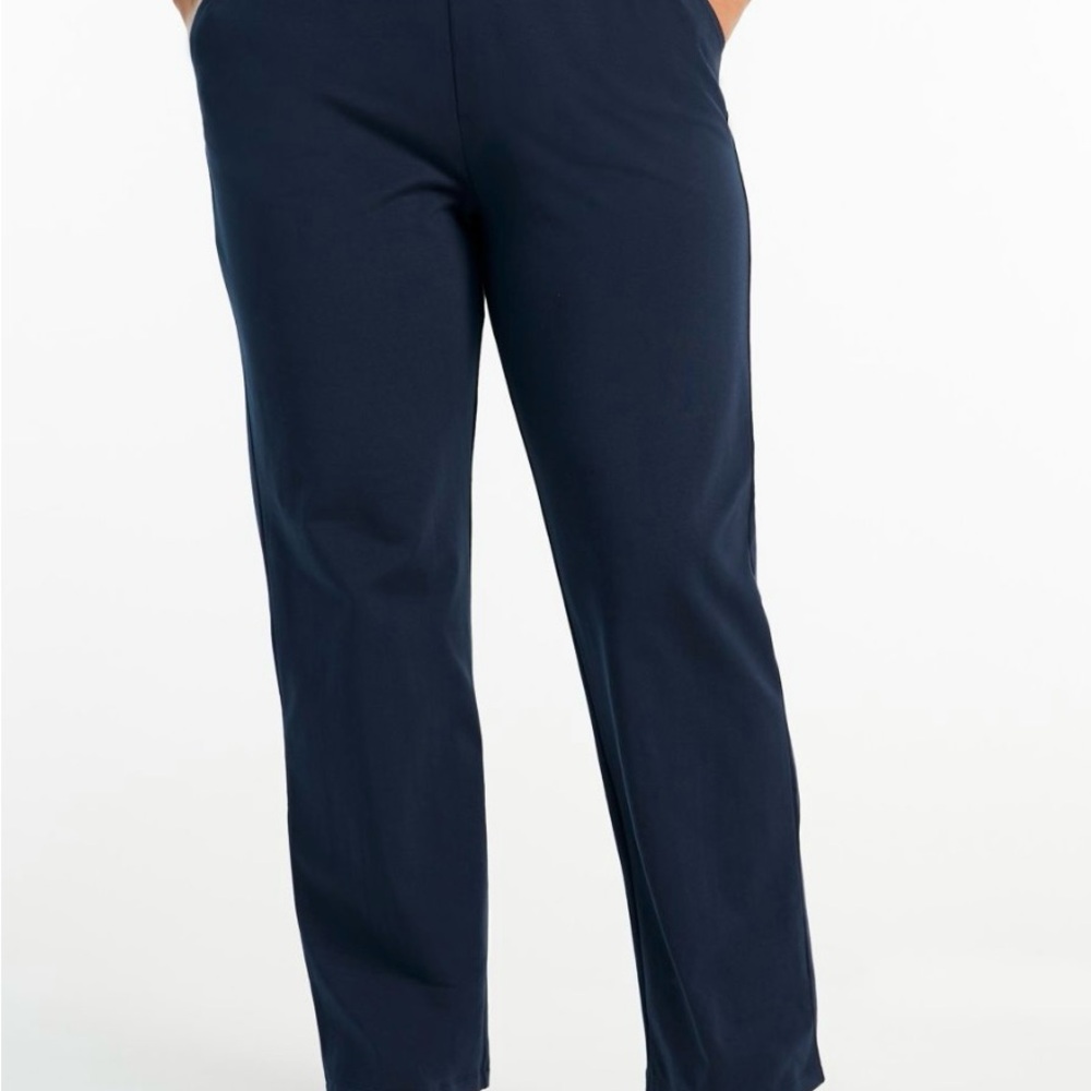 L.L. Bean Women's Straight Leg Pants | Navy | XLP | NWT